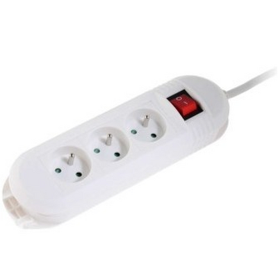 Listwa zasilająca HAMA Comfort 3GN 1,5m Biały P2223751