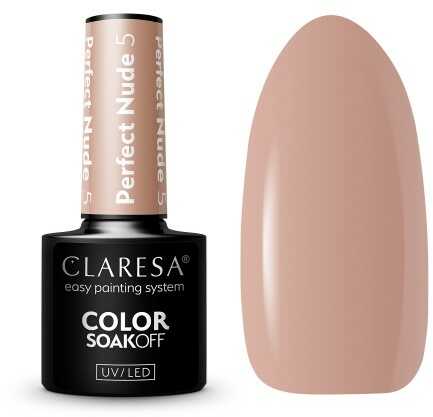 Claresa Lakiery hybrydowe 5ml Perfect Nude 5