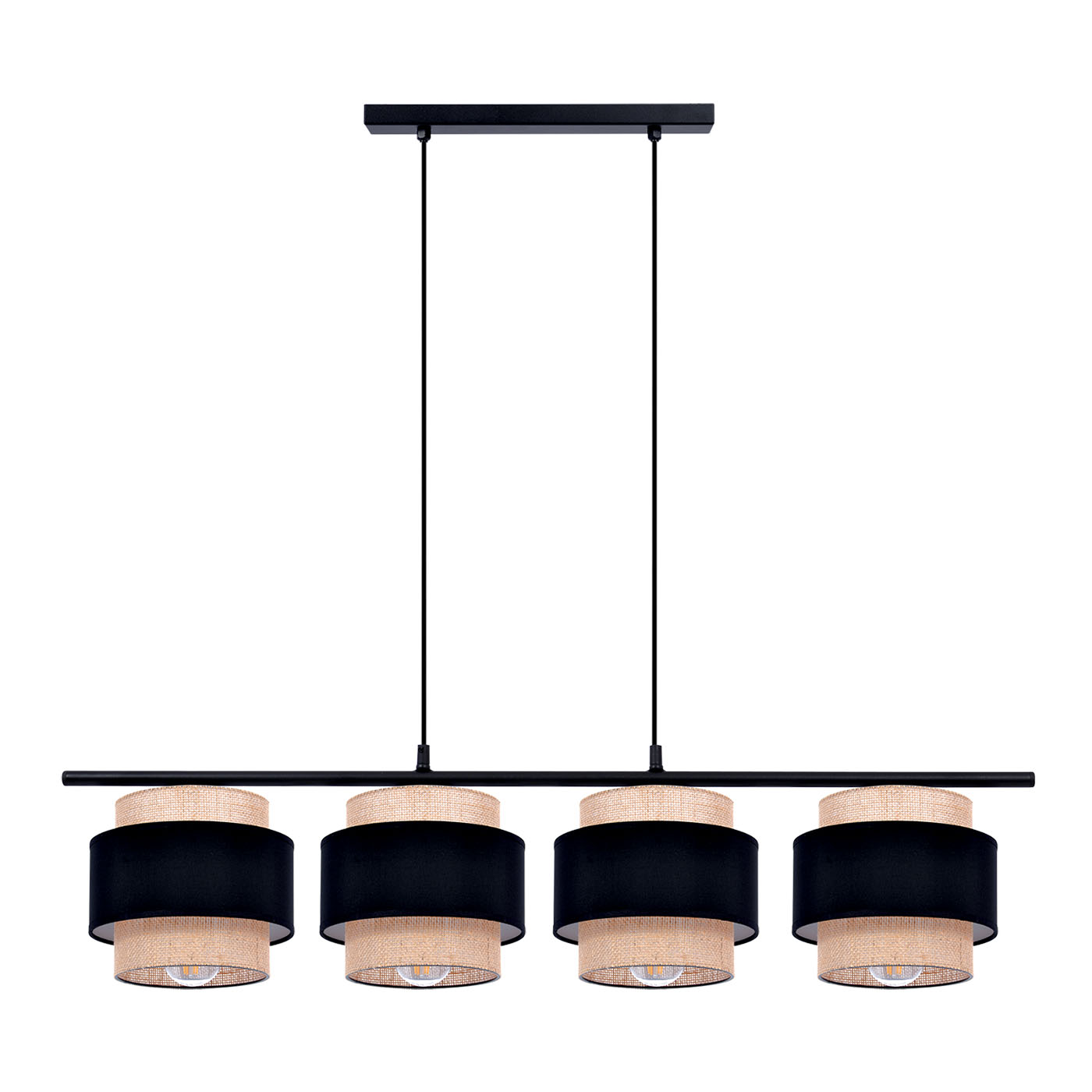 Lampa wisząca do jadalni, niebanalne abażury K-5233 z serii GATO