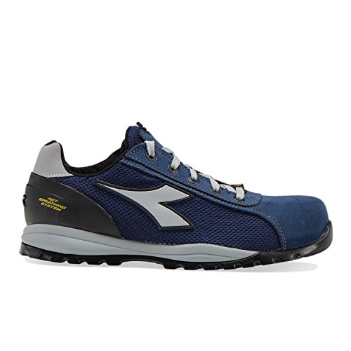 Diadora Męskie Glove Tech Low S1p SRA HRO ESD buty do lekkoatletyki, niebieski - Blue Cosmos - 48 EU