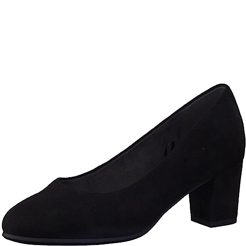 Jana Damskie Softline 8-22468-41 wygodne uniwersalne buty klasyczne, biznesowe, proste czółenka, czarny, 38 EU Weit