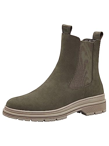Tamaris Damskie botki 1-1-25436-41, oliwkowy, 36 EU