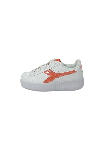 Diadora Game Step P Lakwareled PS, Trampki, Biały/Różowy Lemonada, 33 EU, White Pink Lemonade