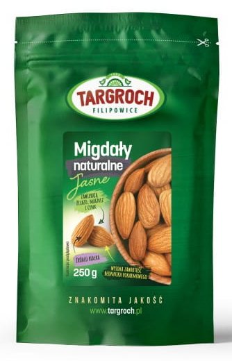 Targroch Migdały naturalne jasne 250g