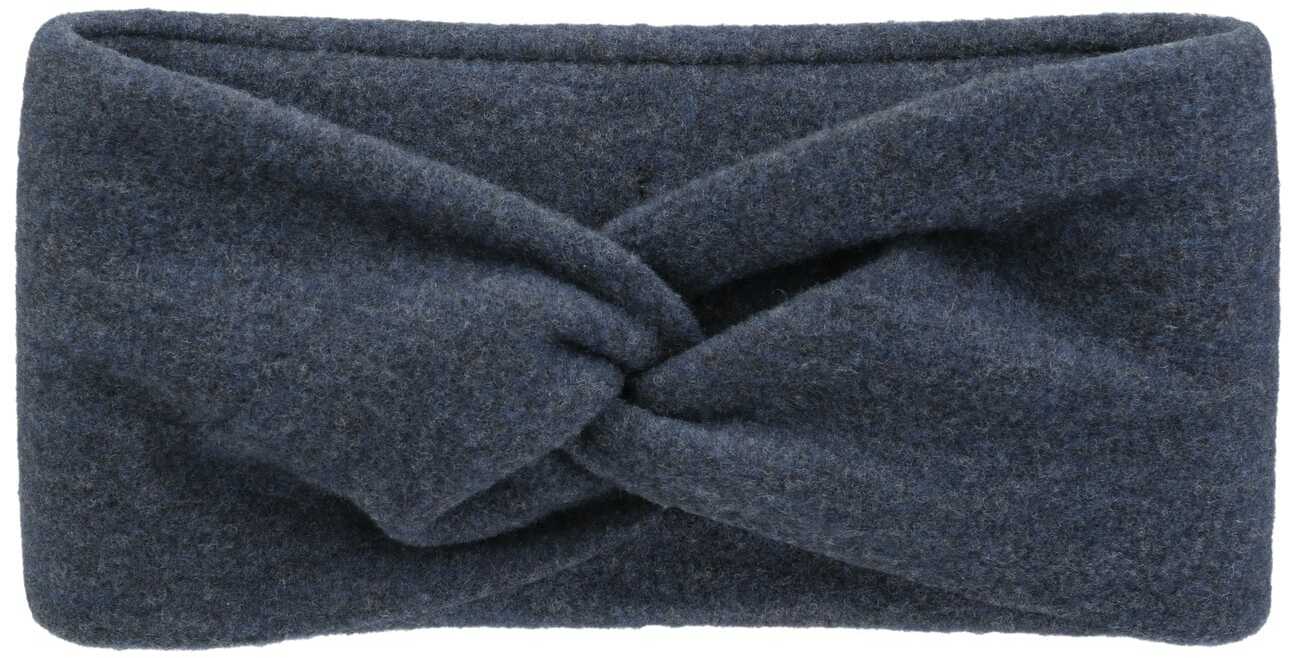 Merino Fleece Headband by BUFF, ciemnoniebieski, One Size