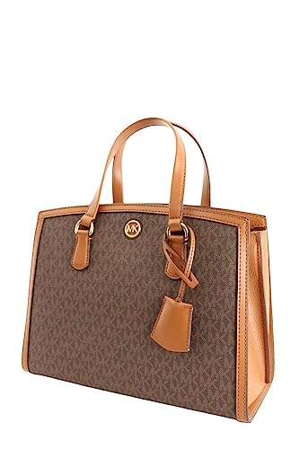 Michael Kors Chantal średnia torba, Brązowy/Żołądź, One Size