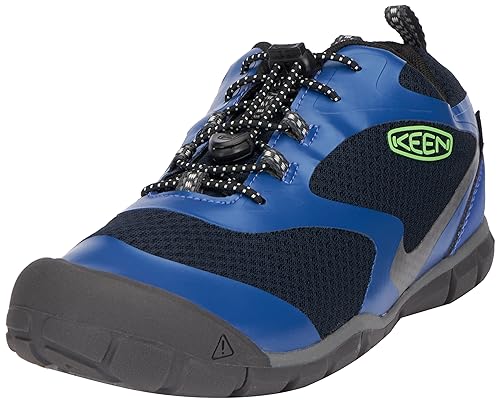 KEEN Tread Rover Waterproof, trampki unisex - dzieci i chłopców, Surf Sky Captain, 26 EU