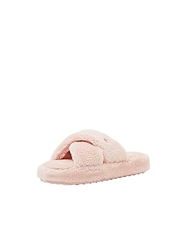 ESPRIT Wygodne damskie kapcie domowe, 695/PASTEL PINK, 37 EU, 695 Pastel Pink, 37 eu