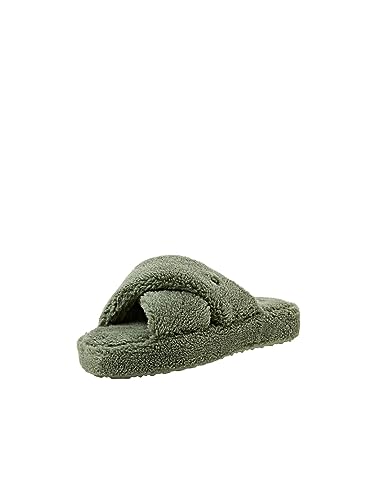 ESPRIT Wygodne damskie kapcie domowe, 310/zielone, 42 EU, 310 Green, 42 EU