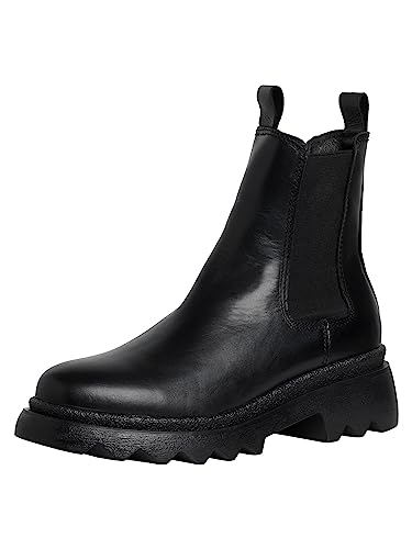 Tamaris Damskie botki 1-1-25802-41, czarny, 36 EU