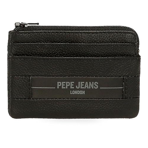 Pepe Jeans Nan Portfel, jeden rozmiar, czarny, Taille unique, Portfel