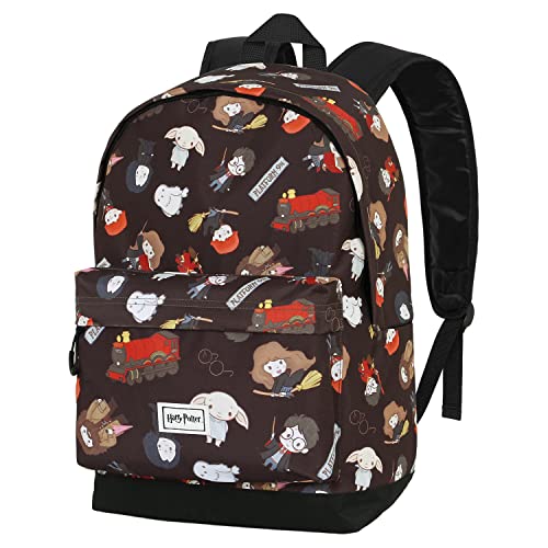 Harry Potter Cute-Fan HS plecak 2.0, czarny, Czarny, Jeden rozmiar, Plecak FAN HS 2.0 uroczy