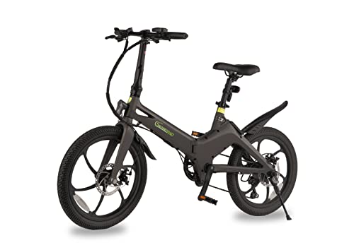 SachsenRAD E-składany rower wyścigowy F11 MagPuma z torbą transportową IF Design Winner | Rama magnezowa tylko 19 kg Ultralight | Damski męski rower elektryczny Ebike 20-calowy rower składany z homologacją StVZO