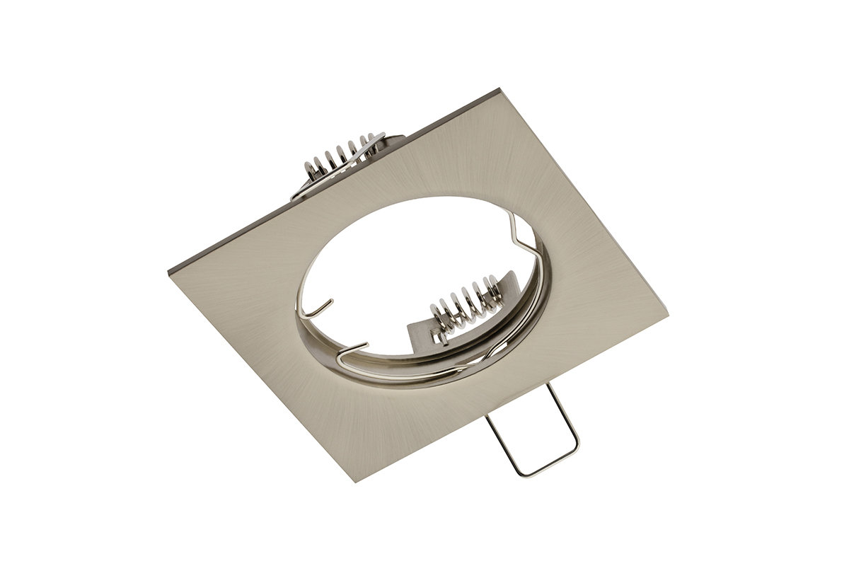 GTV SUFITOWA OPRAWA PUNKTOWA PORTO, ODLEW, IP20, INOX, KWADRAT, TYP DS10 OP-PROD4-02
