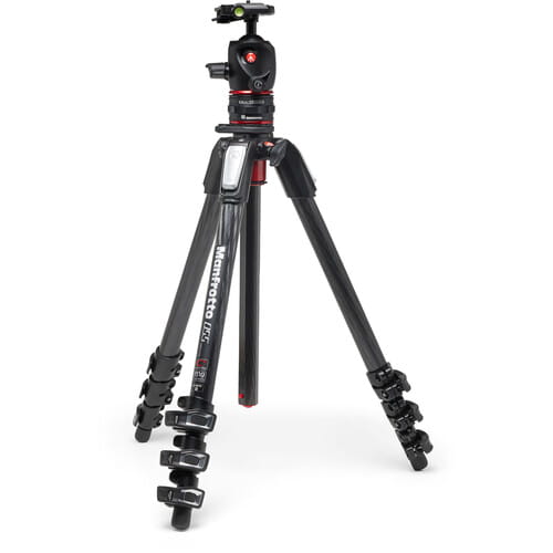 Manfrotto MK055CXPRO4BHQR Statyw 055 Carbon 4s + MHXPRO-BHQ2 + MOVE