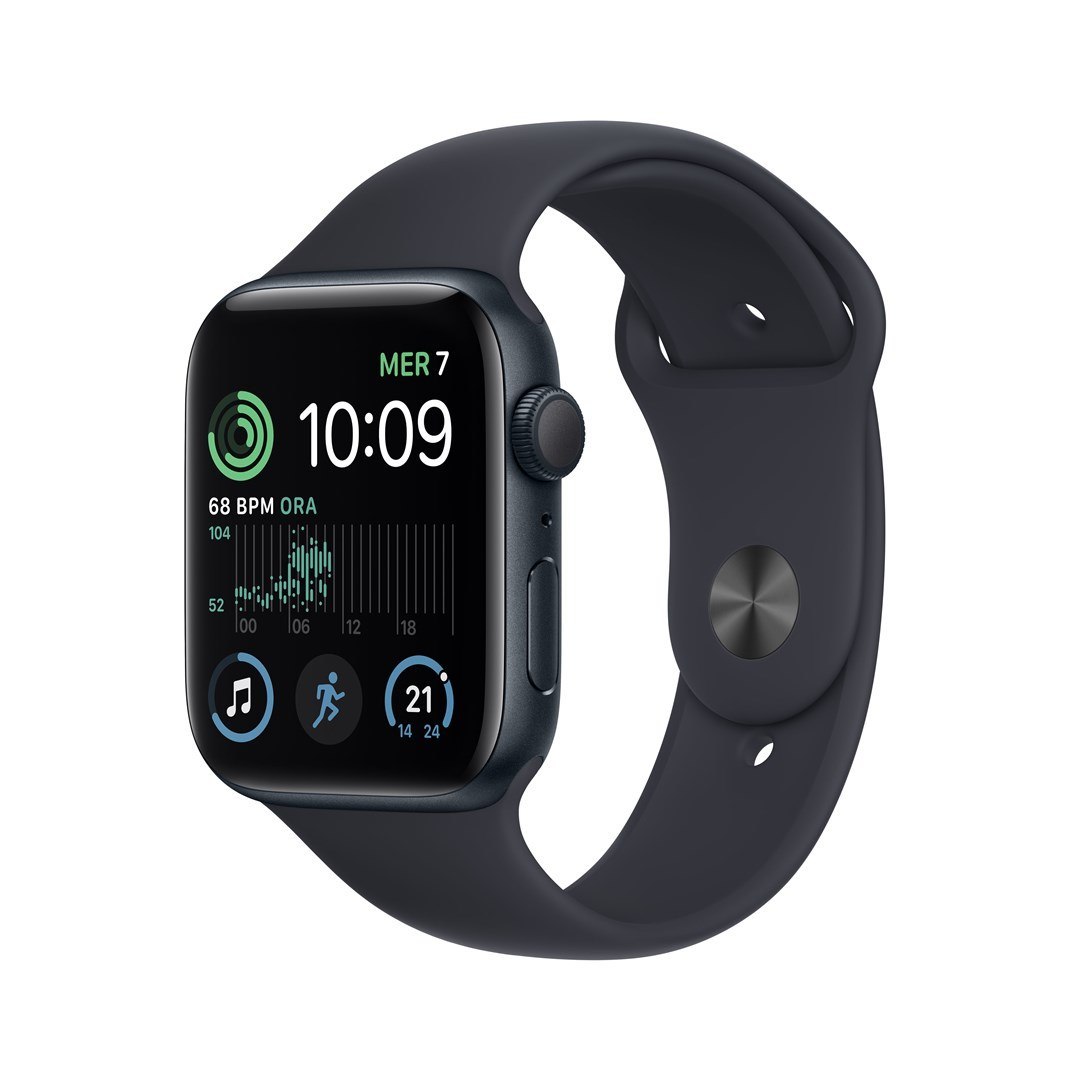 Apple Watch SE 2 GPS 44mm Aluminium Czarny