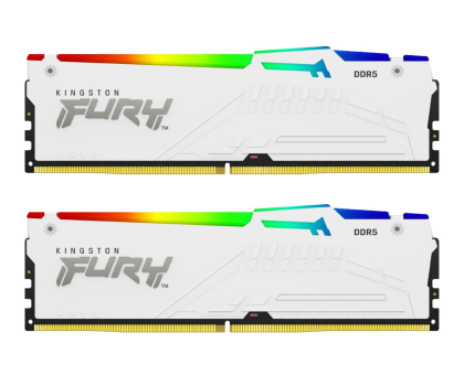 Kingston FURY 64GB (2x32GB) 5600MHz CL36 Beast White RGB EXPO