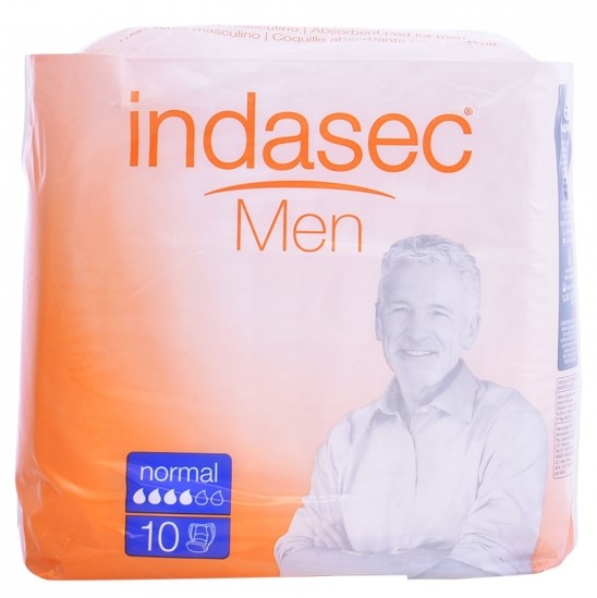 Wkładki urologiczne Indasec Male Absorbent Normal 10 Units (8410520037264)