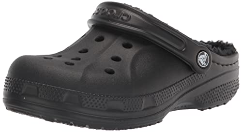 Crocs Unisex - Adult Ralen Clogs | Fuzzy Kapcie, Czarny/czarny, 41/43 EU