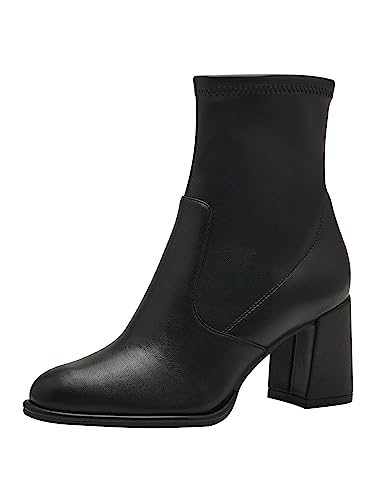 Tamaris Damskie botki 1-1-25357-41, czarny, 42 EU