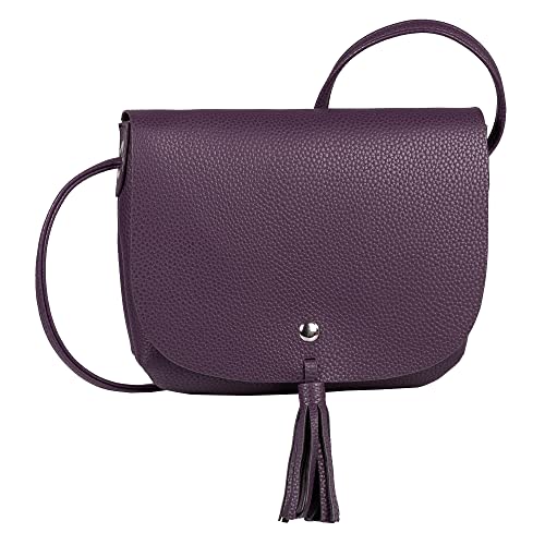 TOM TAILOR Damska torba na ramię Ida, ciemnofioletowa, ciemny purpurowy