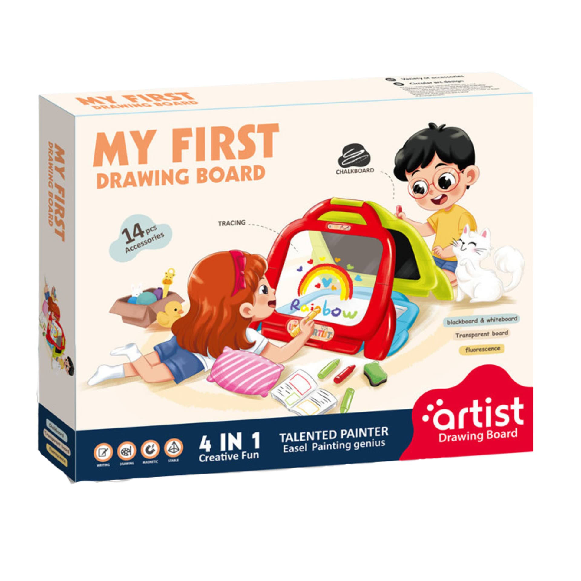 Tablica Magnetyczna Wielofunkcyjna Zestaw 3 Tablic