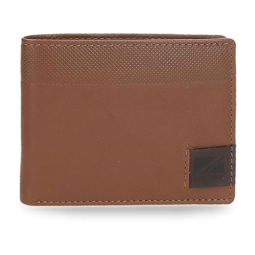 Pepe Jeans Topper Portfel na karty Brązowy 11x8,5x1 cms Skóra, Brązowy, Talla única, Portfel z karty