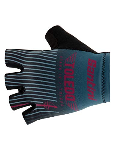 Santini La Vuelta - Toledo 2019 Rękawiczki Unisex - Dorosły