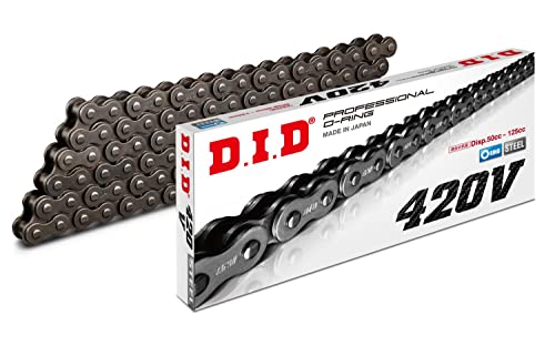Łańcuch DID O-ring 420 V / 106 zamek zatrzaskowy stal FJ (1/2 x 1/4 x 7,75)