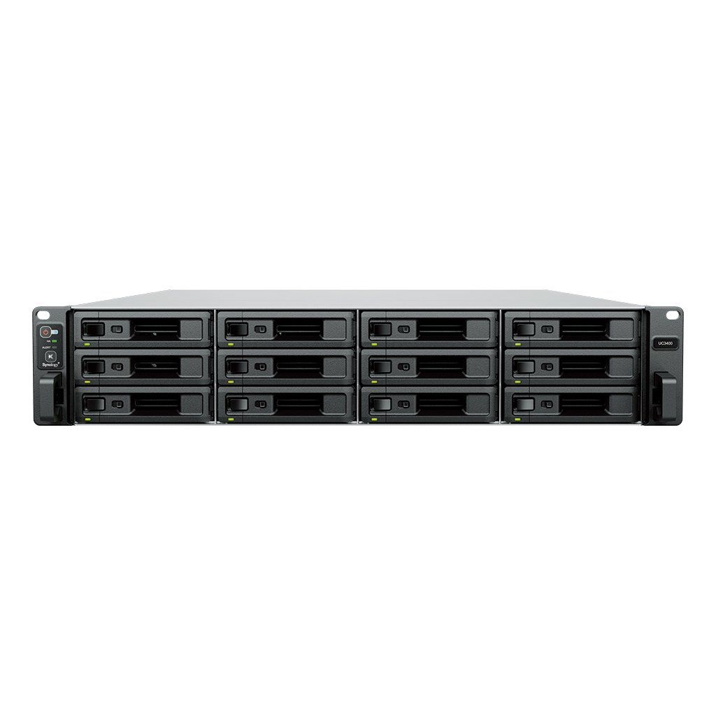 Synology UC3400 serwer danych NAS Rack (2U) Przewodowa sieć LAN
