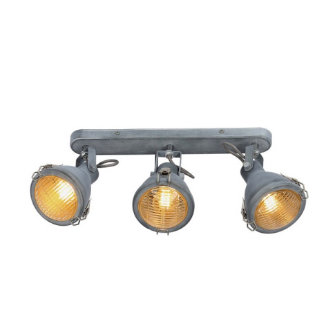Potrójna loftowa lampa sufitowa na listwie - V096 Kolves