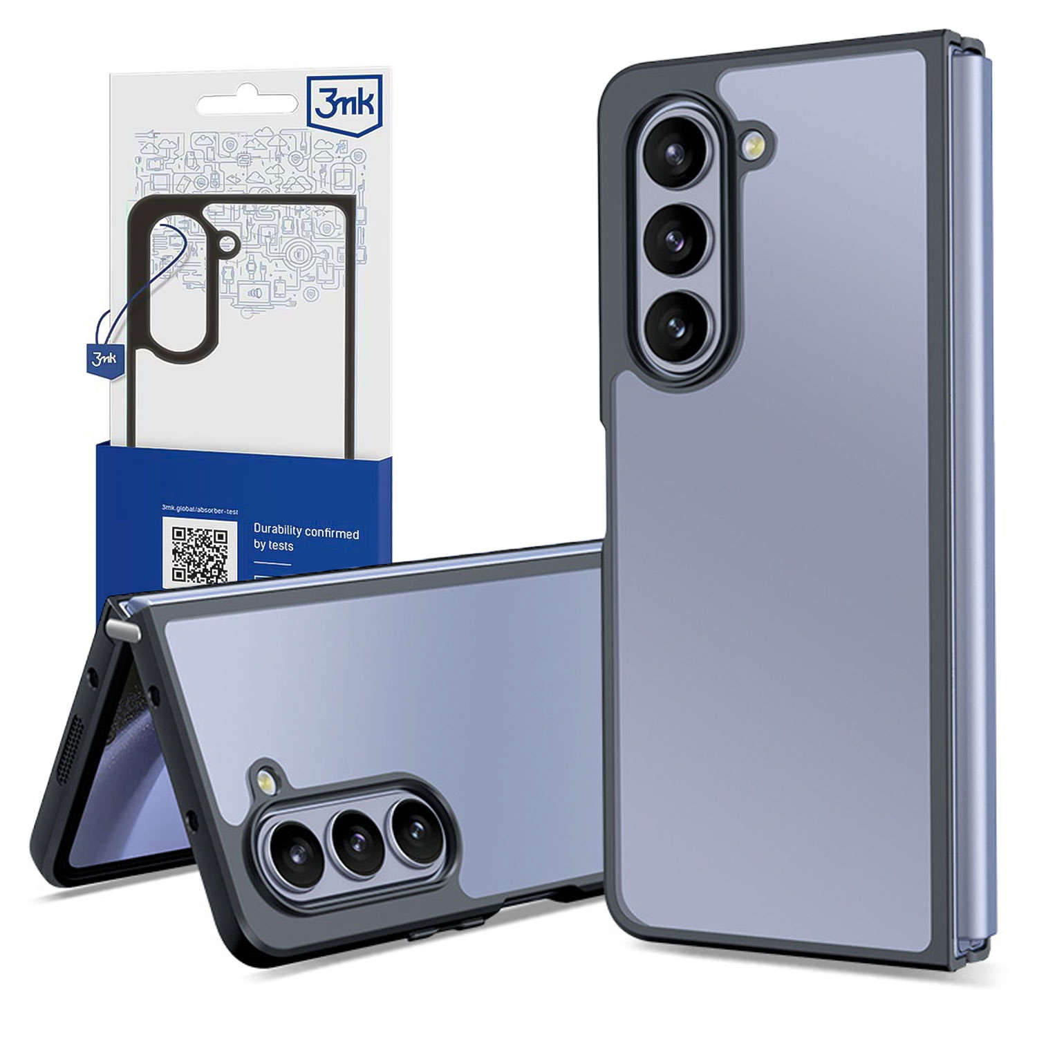 Etui do Samsung Galaxy Z Fold 5 - 3mk Satin Armor Case+ Fold