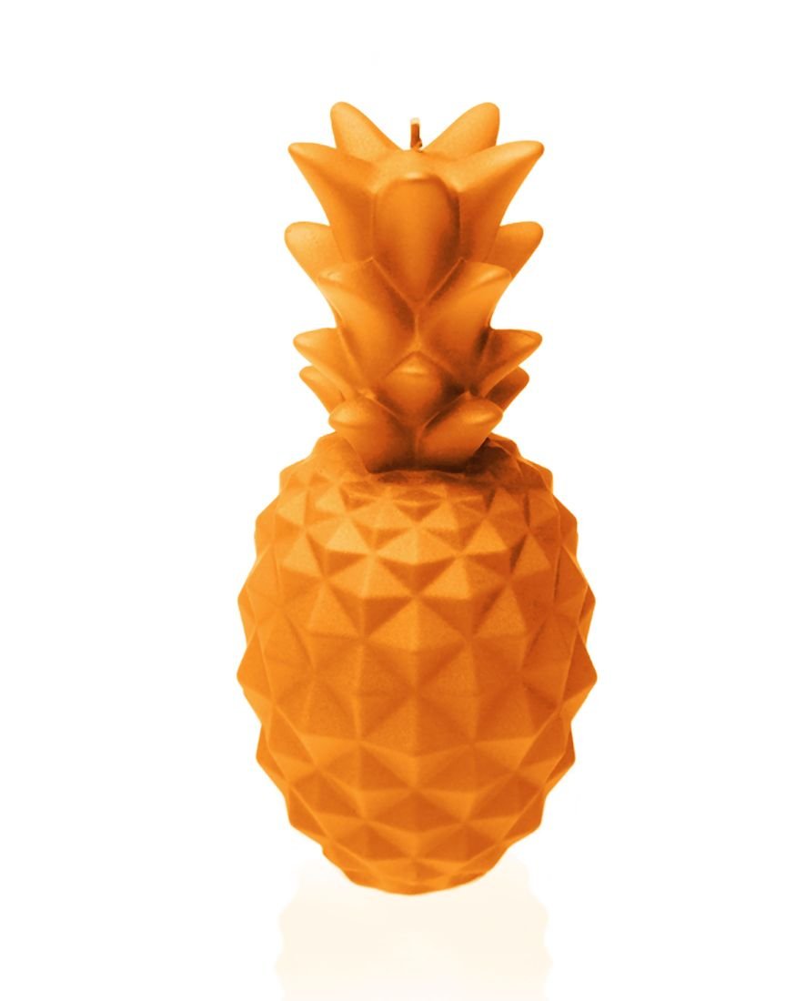 Świeca, Ananas XL, pomarańczowa perła