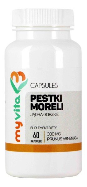 MyVita Pestki moreli 300mg 60 kapsułek