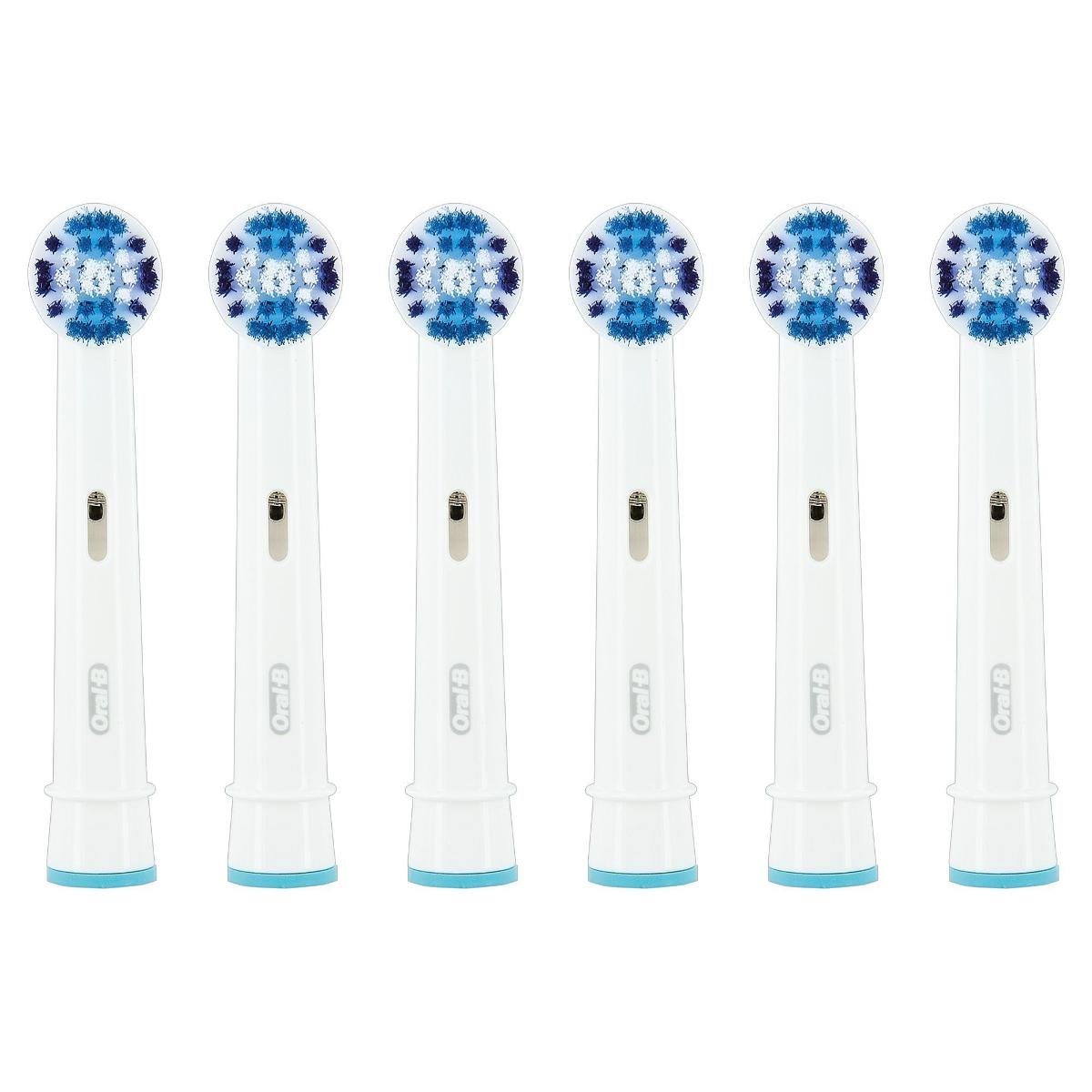 ORAL-B Precision Clean EB20-6 - Końcówki do szczoteczki elektrycznej, 6 sztuk Szc000222