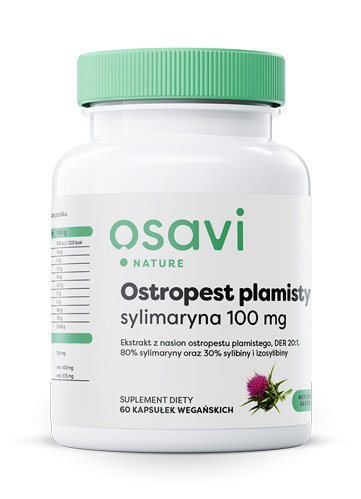 Osavi - Ostropest Plamisty, Sylimaryna 100mg, 60 vkaps