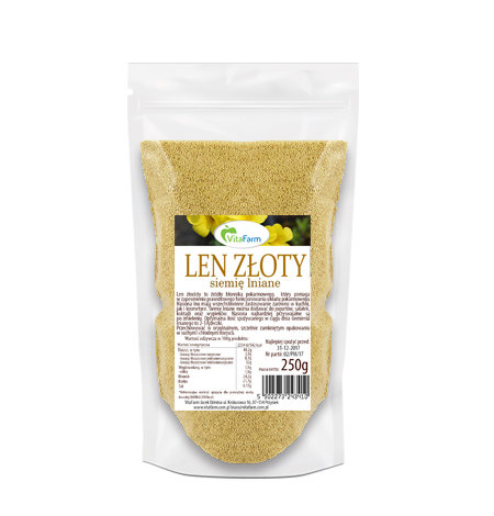 Len Złoty Mielony 250 g