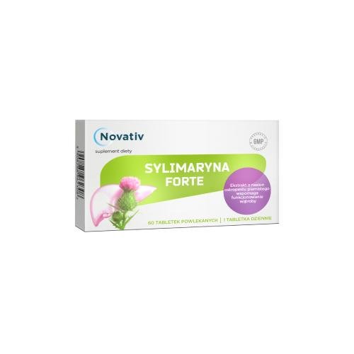 Novativ,  Sylimaryna Forte, 60 tabl. powl.