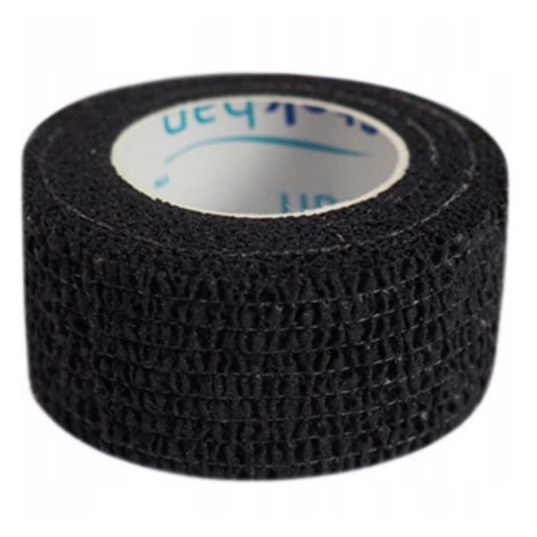 Bandaż kohezyjny samoprzylepny 2,5cmx4,5m, Czarny
