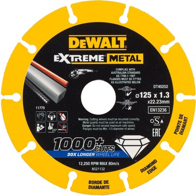 DEWALT DT40252-QZ, Ostrze, tarcza 5035048545300