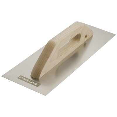PROLINE Paca nierdzewna 680*130mm gładka rączka drew.zam 61539