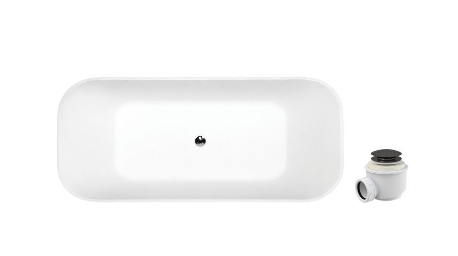 Wanna Wolnostojąca 160X70 Besco Assos S-Line Wmd-160Asgr