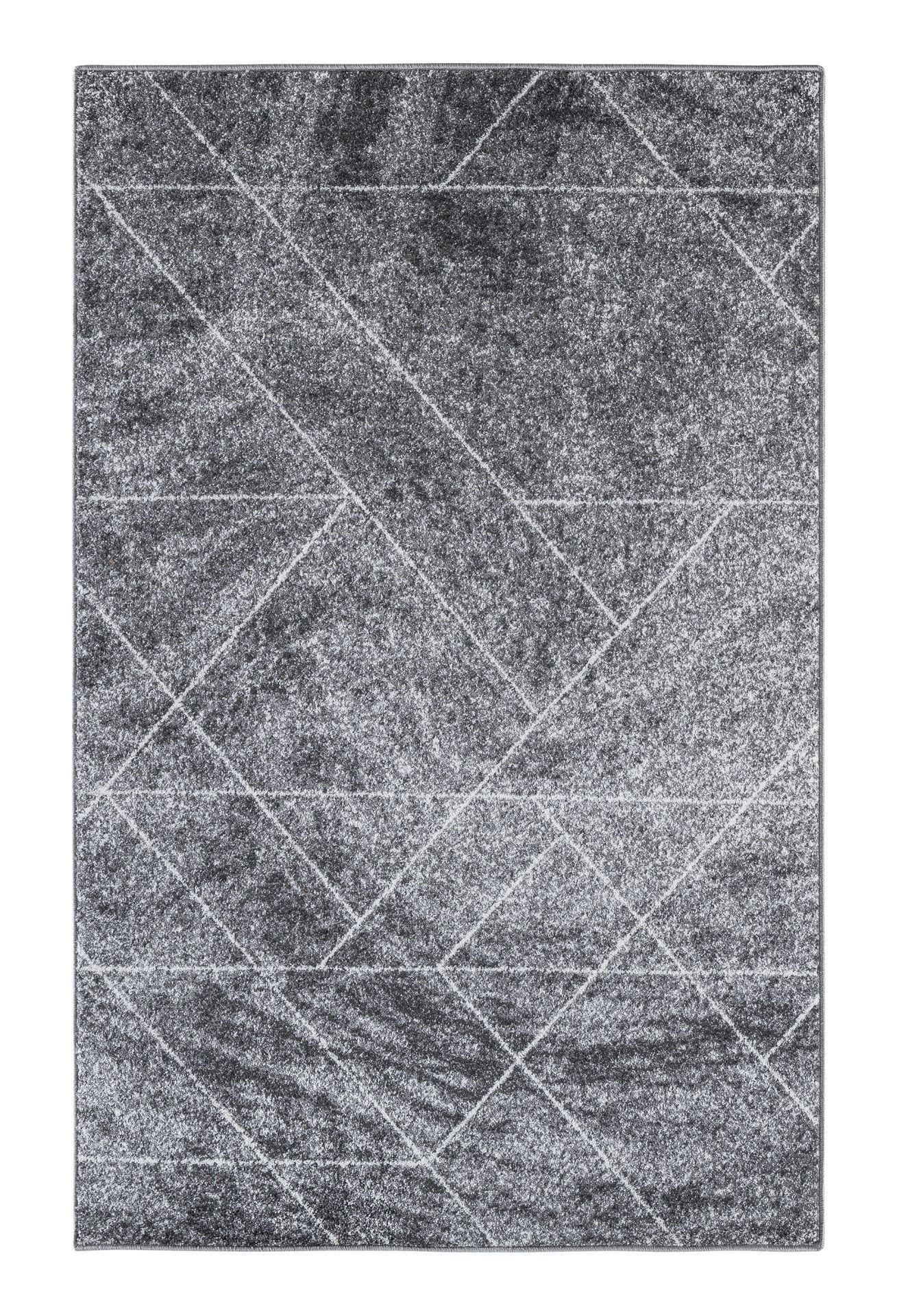 Dywan Nowoczesny Gaja Szary 240X340