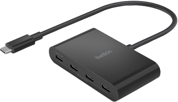 Belkin Hub USB-C - 4x USB-C - darmowy odbiór w 22 miastach i bezpłatny zwrot Paczkomatem aż do 15 dni