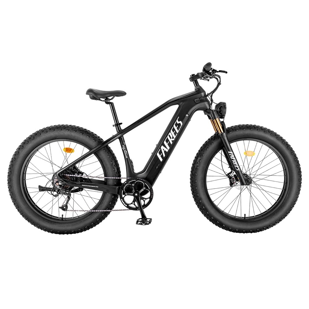 FAFREES F26 Carbon M E-bike 26*4.8 inch Air Tire 1000W Rear Drive 25km/h Max Speed 48V 22.5Ah Battery 120-140km