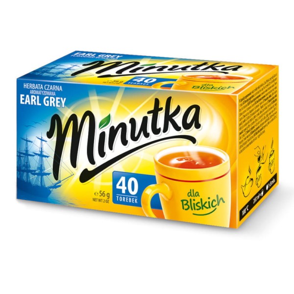 Minutka MOKATE Herbata earl grey Ex`40 1,4g