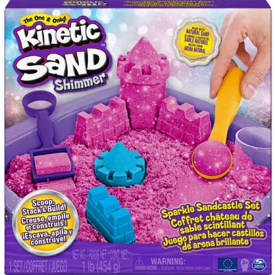 Kinetic Sand Sand Sparkle Sandcastle - Pink 6063520