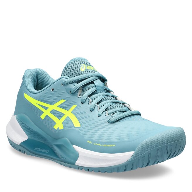 Buty Asics Gel-Challenger 14 1042A231 Gris Blue/Safety Yellow 400