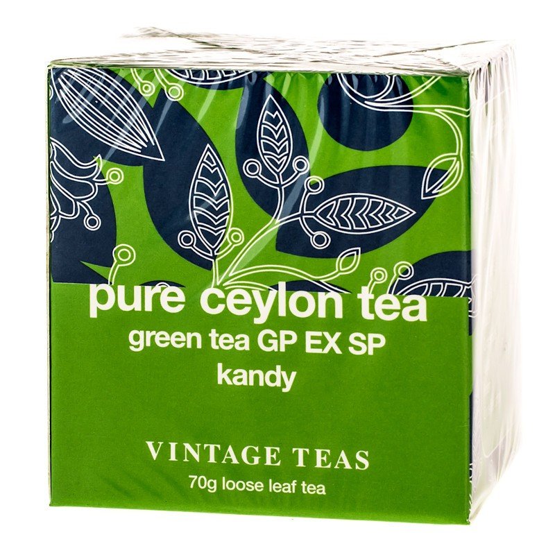 Green Vintage Teas Vintage Teas Pure Ceylon Tea - Tea GP EX SP - 70g 4792128053971 [7571813]