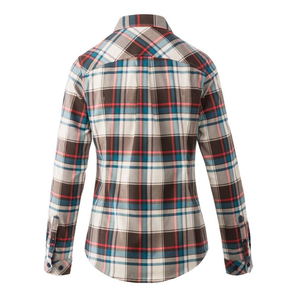 Helikon - Koszula damska Marigold - Foggy Meadow Plaid - KO-MWS-NS-PI